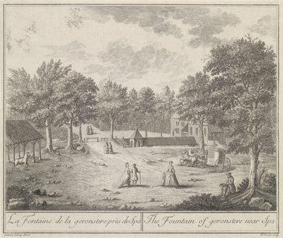 The Fountain of Geronstere near Spa by H.J. Godin
